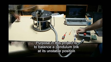 Rotary Inverted Pendulum Test Set-Up