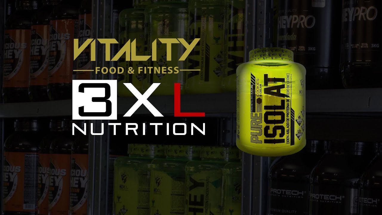 Présentation de la Whey ISOLAT de 3XL
