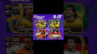 EA DROPPED 4 CRAZY 120 OVR ICONS?! 😱🔥🚀 #shorts #viral #fcmobile