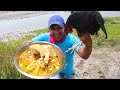 Vamos a COCINAR CALDO DE GALLINA EN EL RÍO - cook chicken broth in the river