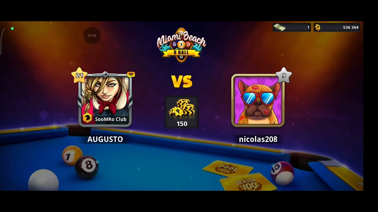 Jugando pool con Nico parte 2# 👻 - YouTube