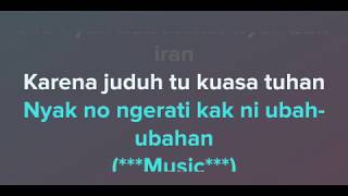 Kiti nia pinejulur-Rosmawar muhiddin (karaoke smule version)