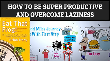EAT THAT FROG BY BRIAN TRACY ANIMATED VIDEO BOOK SUMMARY
