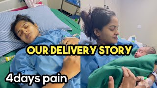 our normal delivery story 🤰/ diyafavas_official 😍/couple vlog💏