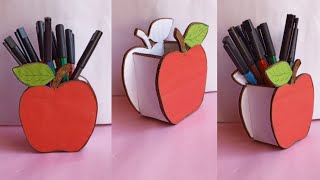 DIY Pen Holder with Paper💫 |Origami Craft✨ |Paper Crafts.