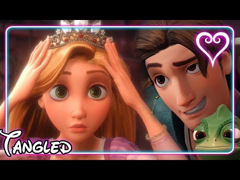 Kingdom Hearts 3 All Cutscenes | Tangled ~ Kingdom Of Corona