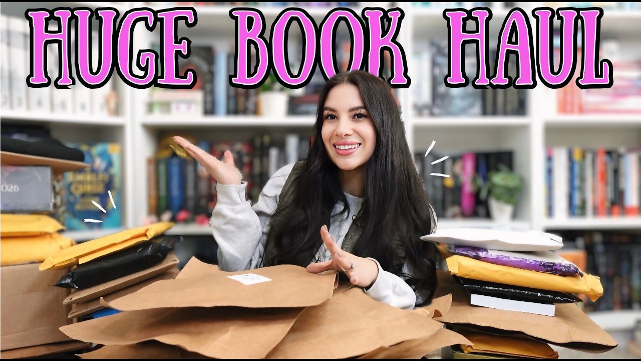 Unboxing A TON of Book PR, ARCs & Upcoming Releases!