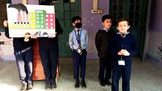 Aleez core school, assembly presentation of Grade 3 on #airpollution #dikhan