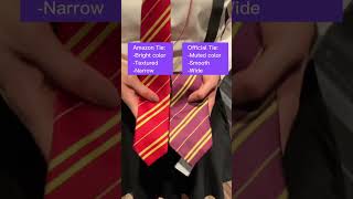 Harry Potter Neckties: Amazon vs. Official