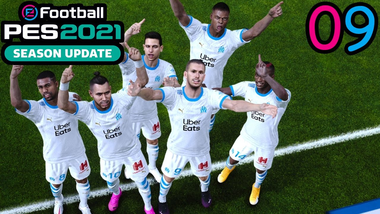 🏆⚽️ PES 2021 - Master League OM - 1/4 de finales LDC aller contre le Barça #09