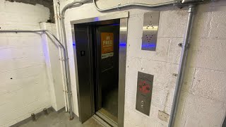 Weird Setup! Modded Dover Elevators - 3rd Ave Garage - Downtown Pittsburgh, PA