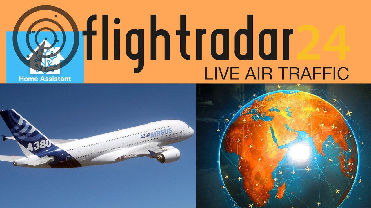 Traffico aereo sotto controllo su Home Assistant con flightradar24