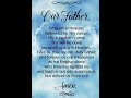Our Father Shorts Inspiration Prayer mp3