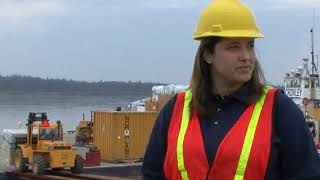 Tanana Barge Arrival Tanana Alaska