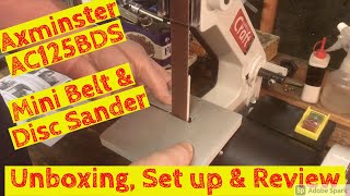 Mini Belt \u0026 Disc Sander 