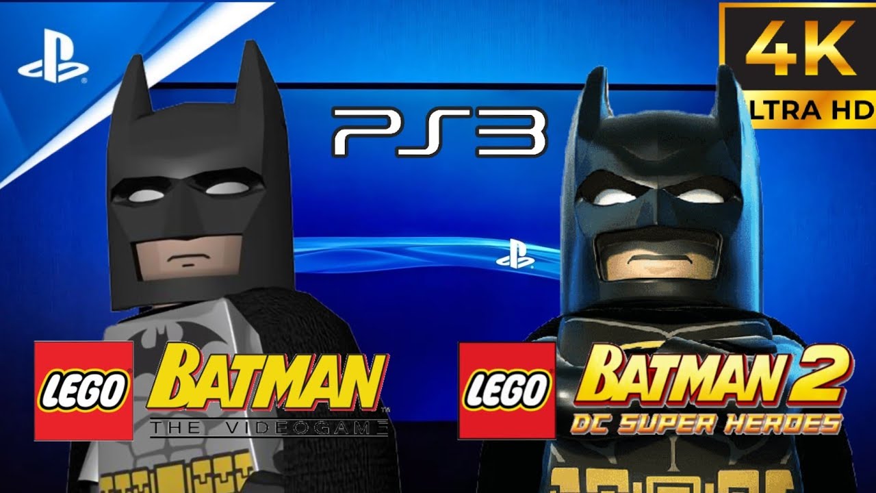 Lego Batman 1 + 2 in 2024 | The PS3 Nostalgia Project | Bias Lighting Setup