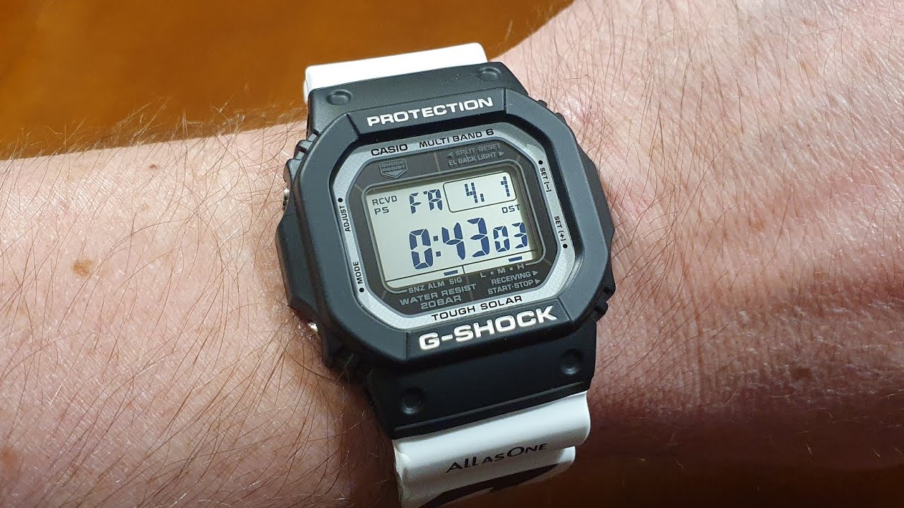 Casio G-Shock GW-M5610K-1JR I.C.E.R.C. - presentation, try-on and