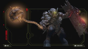 DOOM Eternal - Sentinel Prime: Dungeons: Gladiotor Data Entry, Fast Travel Points Unlocked (2020)