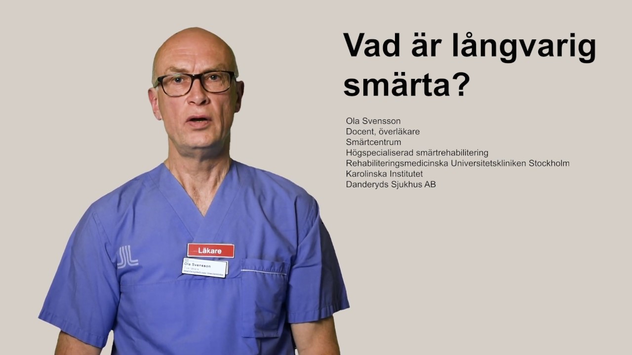 Vad är långvarig smärta?