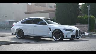 2022 G80 BMW M3 looks & sounds much better with BBS wheels + Exhaust [4K]
