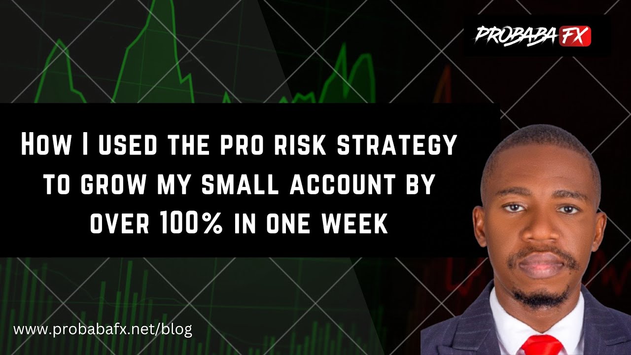 How I Used the Pro Risk Strategy to Grow my Small Account - YouTube