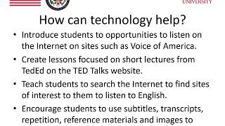 MOOC Technology and Listening 6
