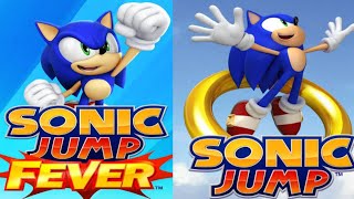 Sonic Jump Pro vs Sonic Jump Fever GAMEPLAY