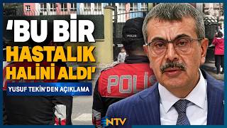 Yusuf Tekin’in Polis Tedbiri Yetmez Diyerek İşaret Ettiği O Büyük Salgın Ntv