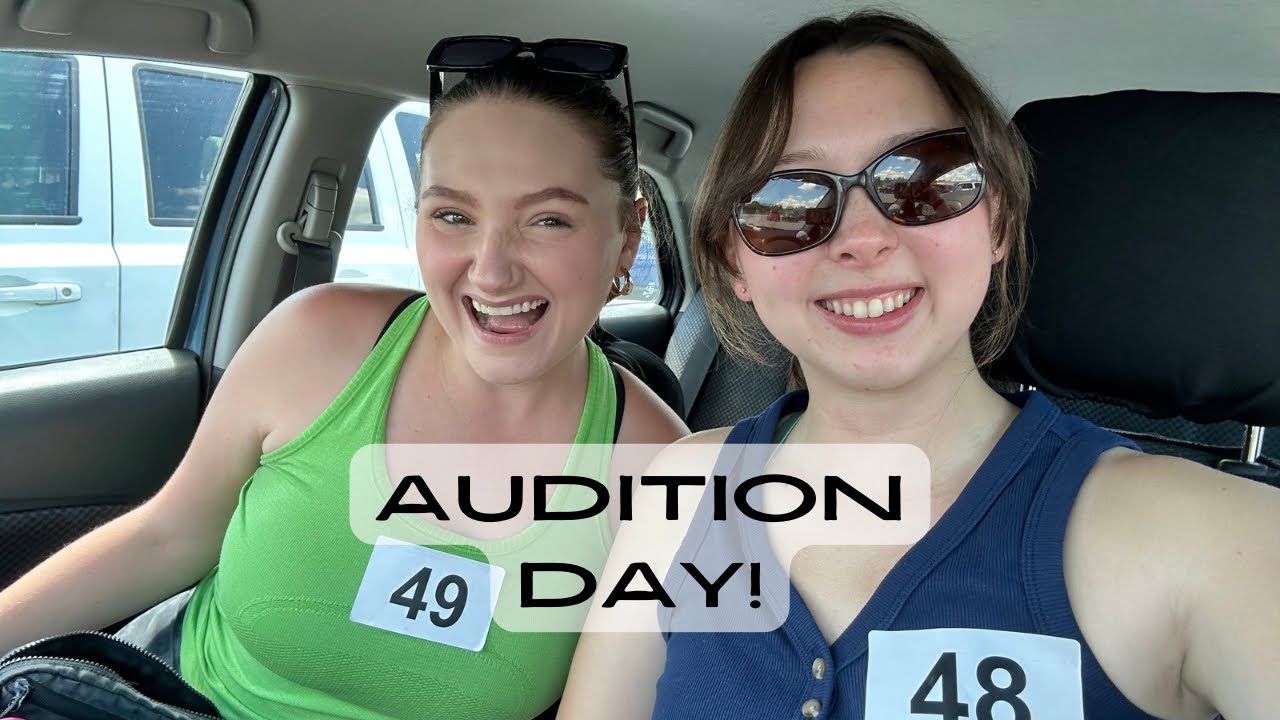 Our First Disney Character Performer Audition👯‍♀️ | 9/24/24 Vlog
