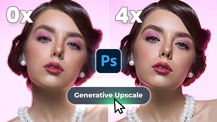New Generative Upscale in Photoshop (Beta)