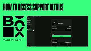How to access support details #CardMachineUK #ContactlessPayments #PaymentSolutions
