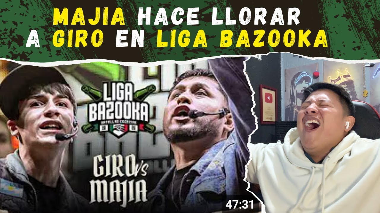 MAJIA HACE LLORAR a GIRO y EXPLOTA la Liga Bazooka 😱🔥