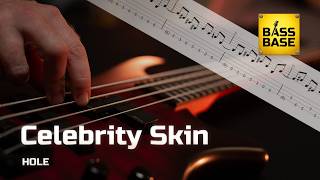 Hole - Celebrity Skin - Bass cover with tabs