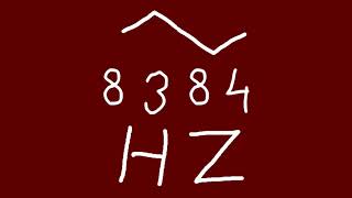 8384 hz triangle