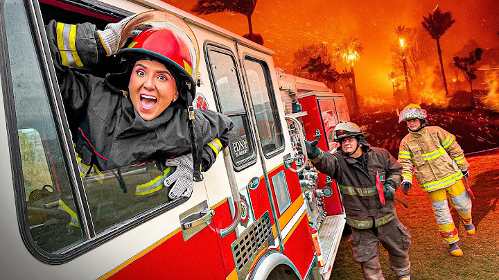 SOBREVIVÍ A ENTRENAMIENTO CON BOMBEROS 🧯 INCENDIO REAL 🔥