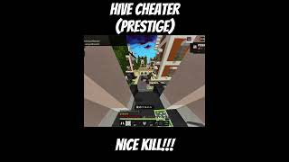 【HIVE SKYwars】prestige cheater#shorts #hiveskywars #minecraft #pvp #pvpserver #thehive #hack#hacker