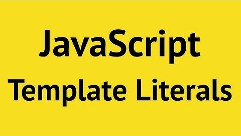 JavaScript Template Strings Explained with Live Examples | Episode 10 | JavaScript for Beginners