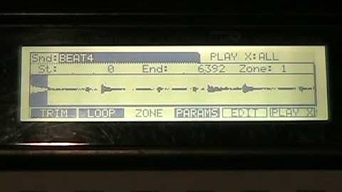 Art  of Sampling lesson 3: MPC2000XL