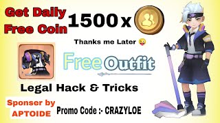 Legend of Elements Legal Hack and tricks | Get daily 1500 free coin and get free Outfits Profile