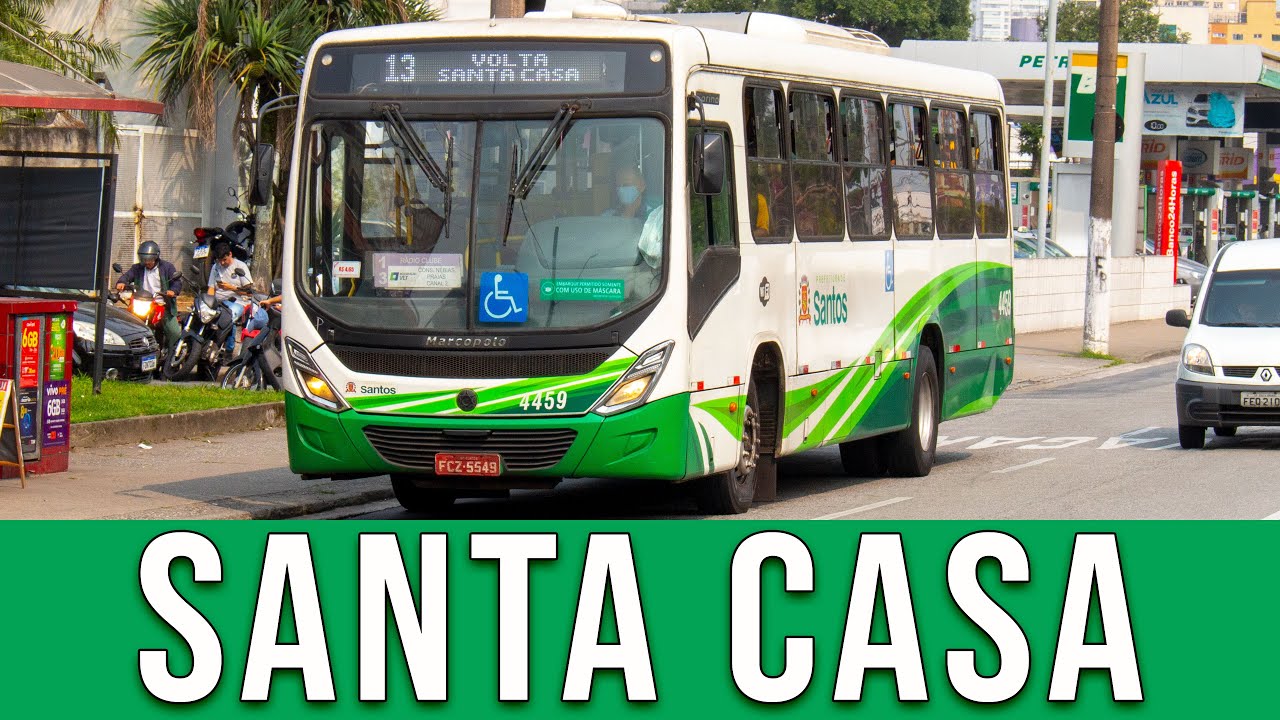 Avenida Doutor Cláudio Luís da Costa (Santos/SP) - Movimentação de Ônibus #540