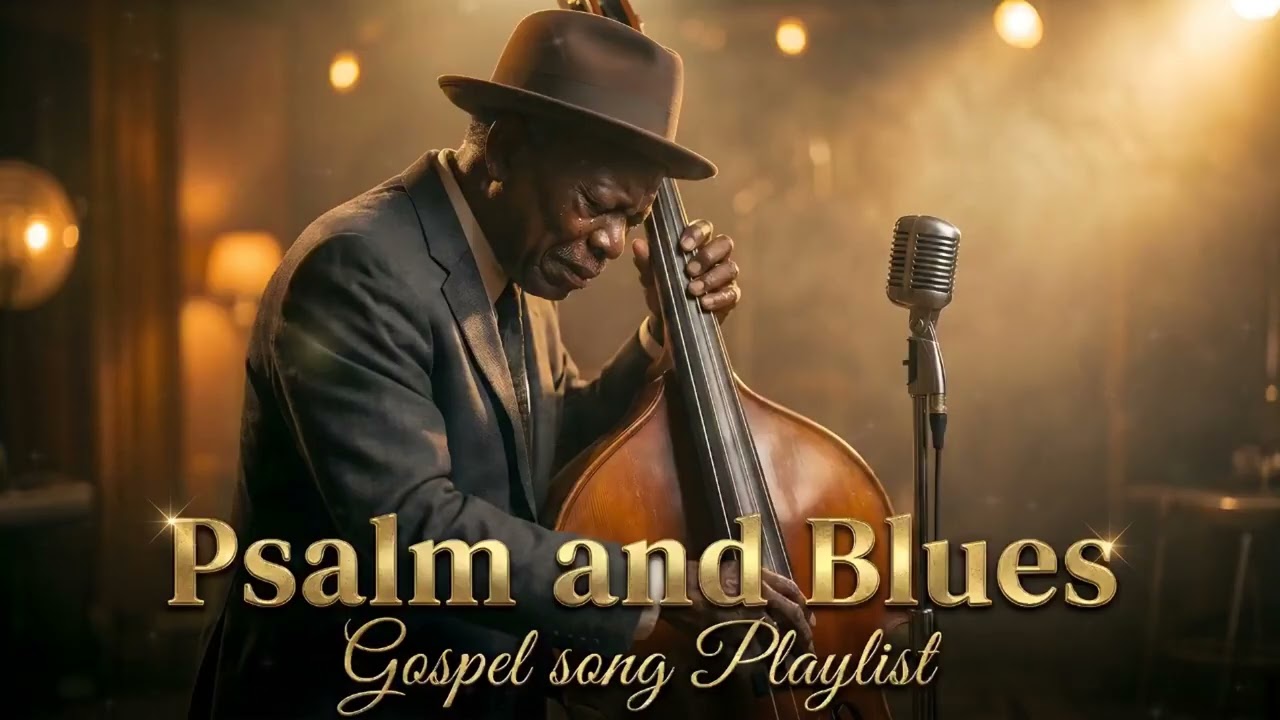 Psalm 91 & 23 Blues Playlist ✝️ Vintage Gospel for Deep Sleep & Healing Soul | Old School Prayer