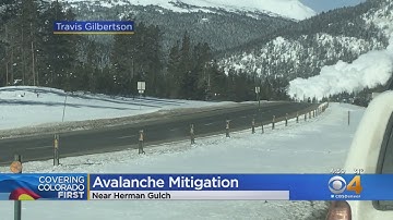 Traffic Slowly Resuming Along I-70 After Day-Long Avalanche Mitigation Work