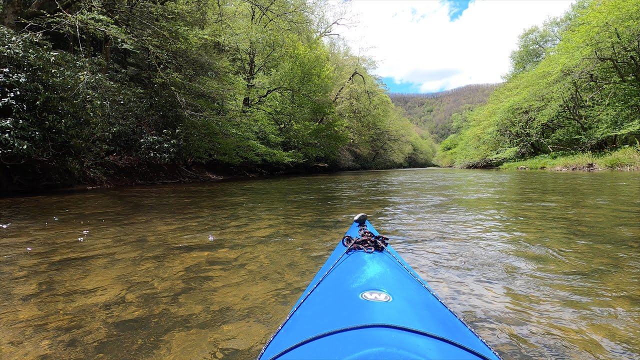 Upper Greenbrier River In Spring Headwaters at Durbin to Marlinton