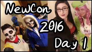 I&#39;VE BEEN LICKED Newcon Day 1 | Vlog
