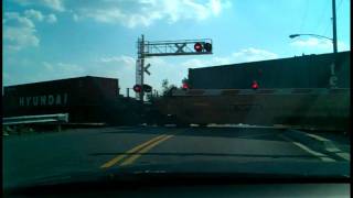 Very Long CSX Q130 at Tanglewood Rd Grade Crossing