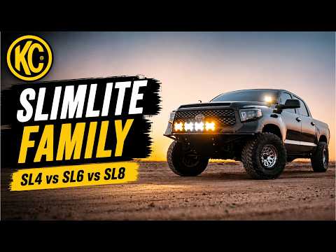 KC SlimLite Family Comparison | SL4 vs SL6 vs SL8 Explained