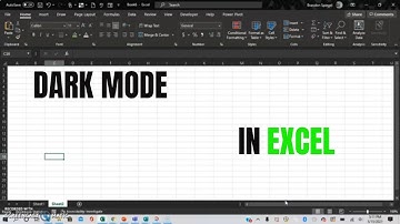 How To Change Excel To Dark Mode. #Tutorial Dark Mode. Change The Theme In Excel #msexcel, #Excel
