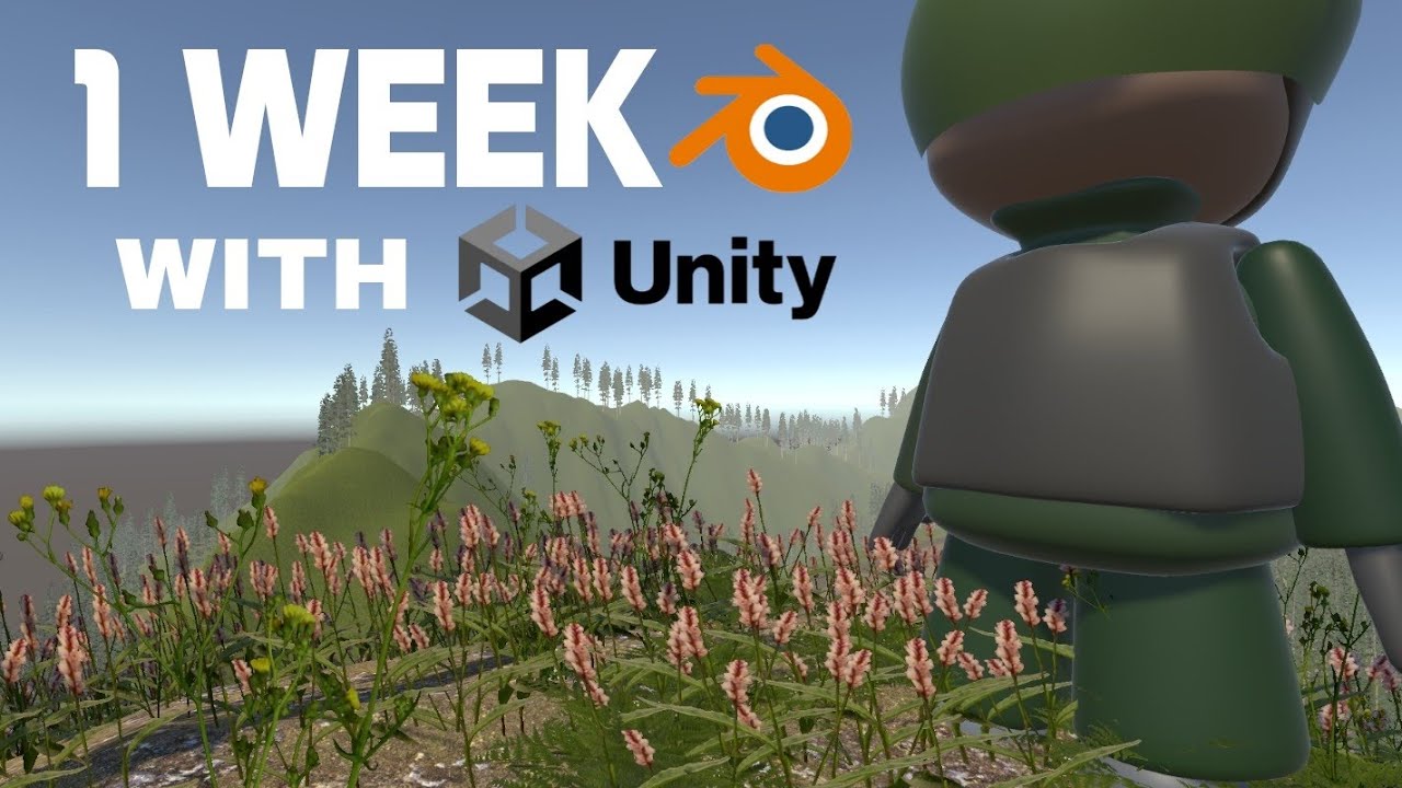 learning Unity & Blender be like 😋 First Devlog 3D Noobie