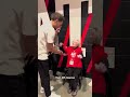 Dreams do come true 🥹 95-year-old super fan Margaret met her favorite player at her 1st NBA game!