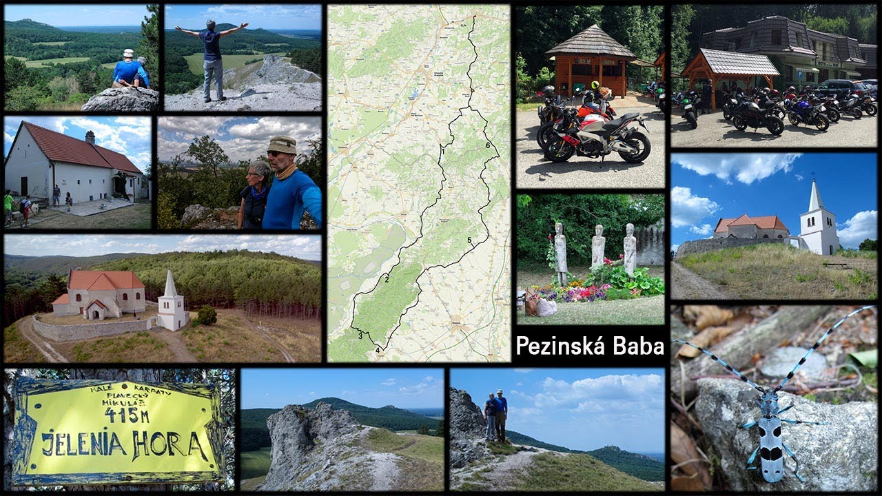 Pezinská Baba přes Jelení Horu